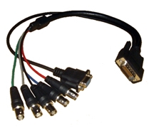 HDCI轉(zhuǎn)5BNC高清顯示線纜